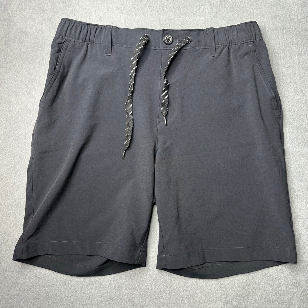 Chubbies Everywhere Shorts Mens Medium Gray 8" Inseam Stretch Performance Casual